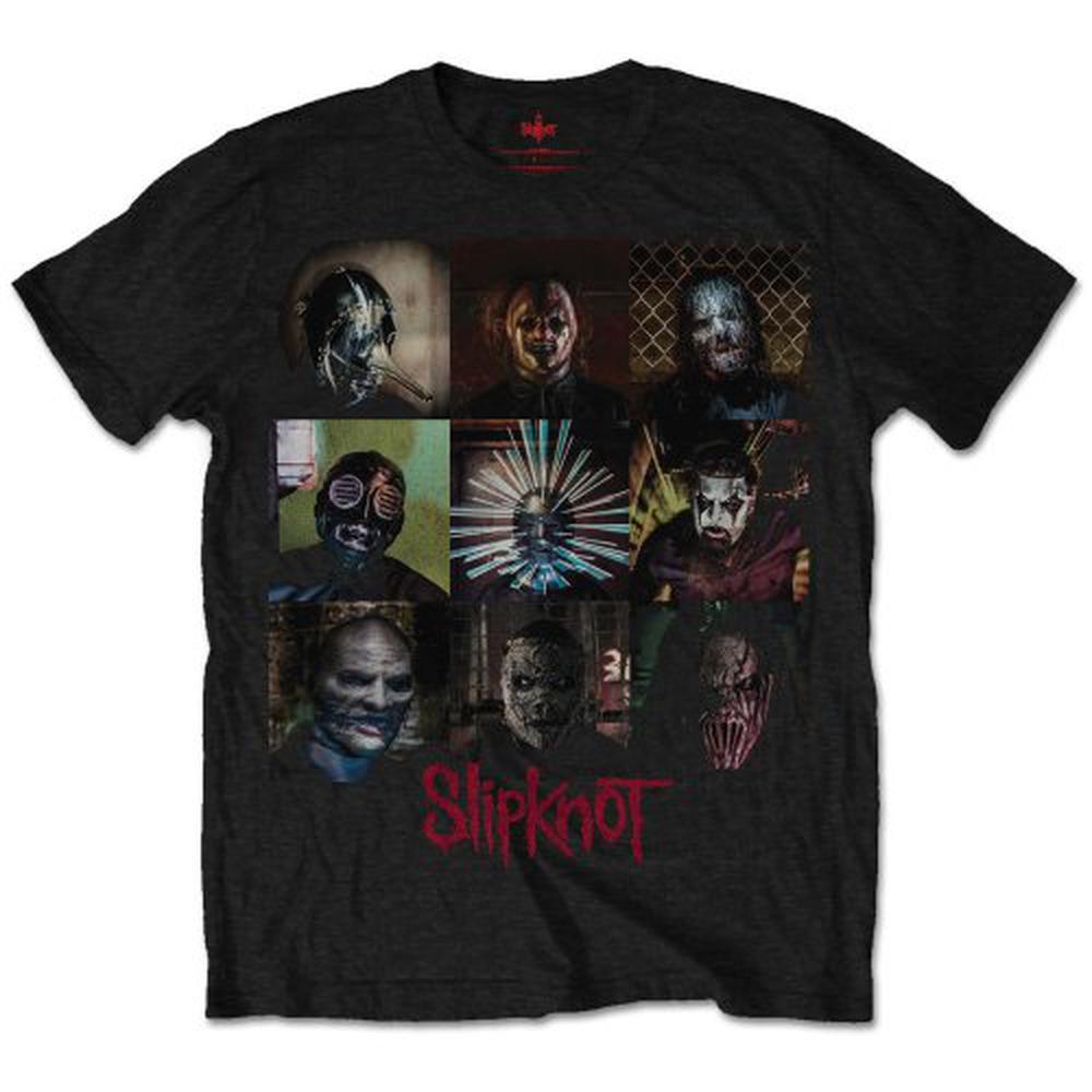 Slipknot - Blocks Herren TShirt - Schwarz